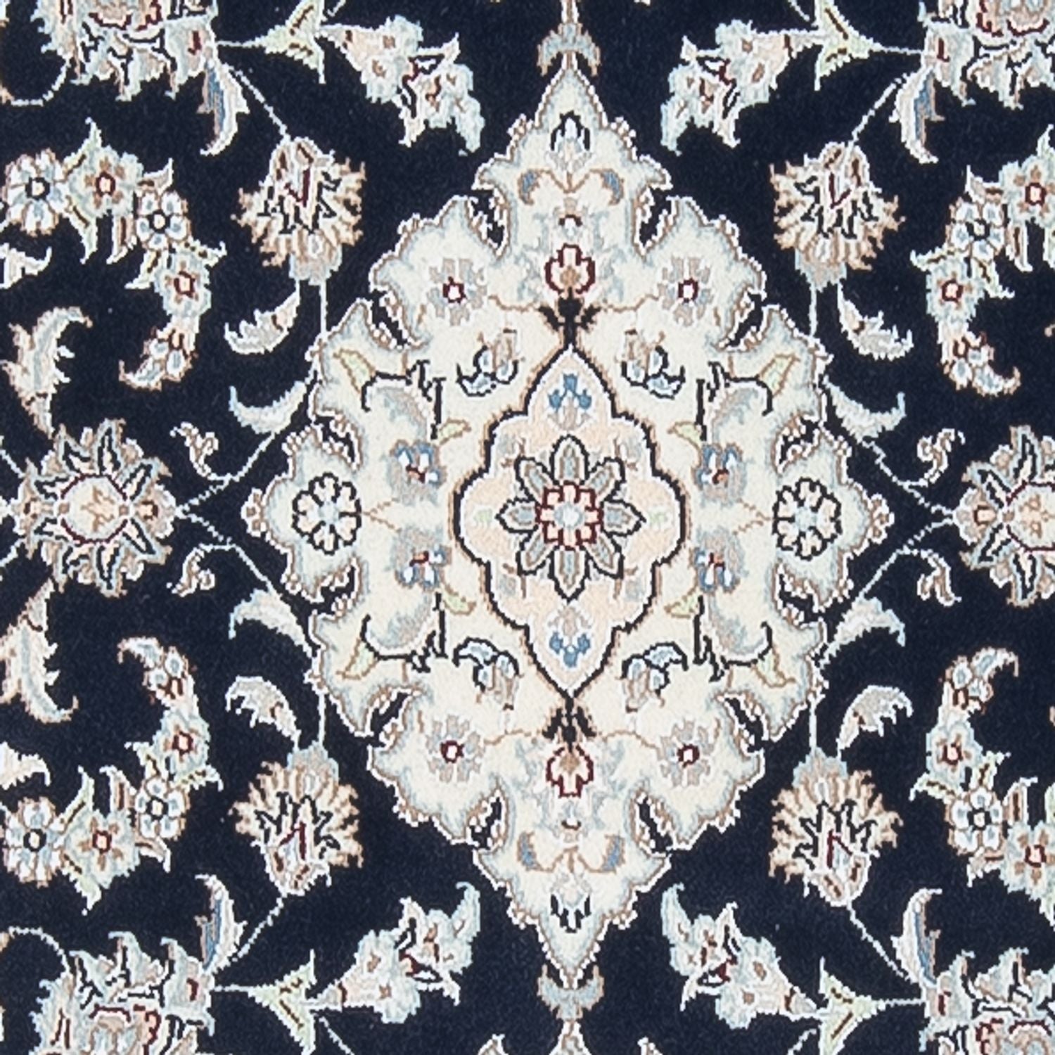 Läufer Perser - Nain - Premium - 300 x 80 cm - dunkelblau