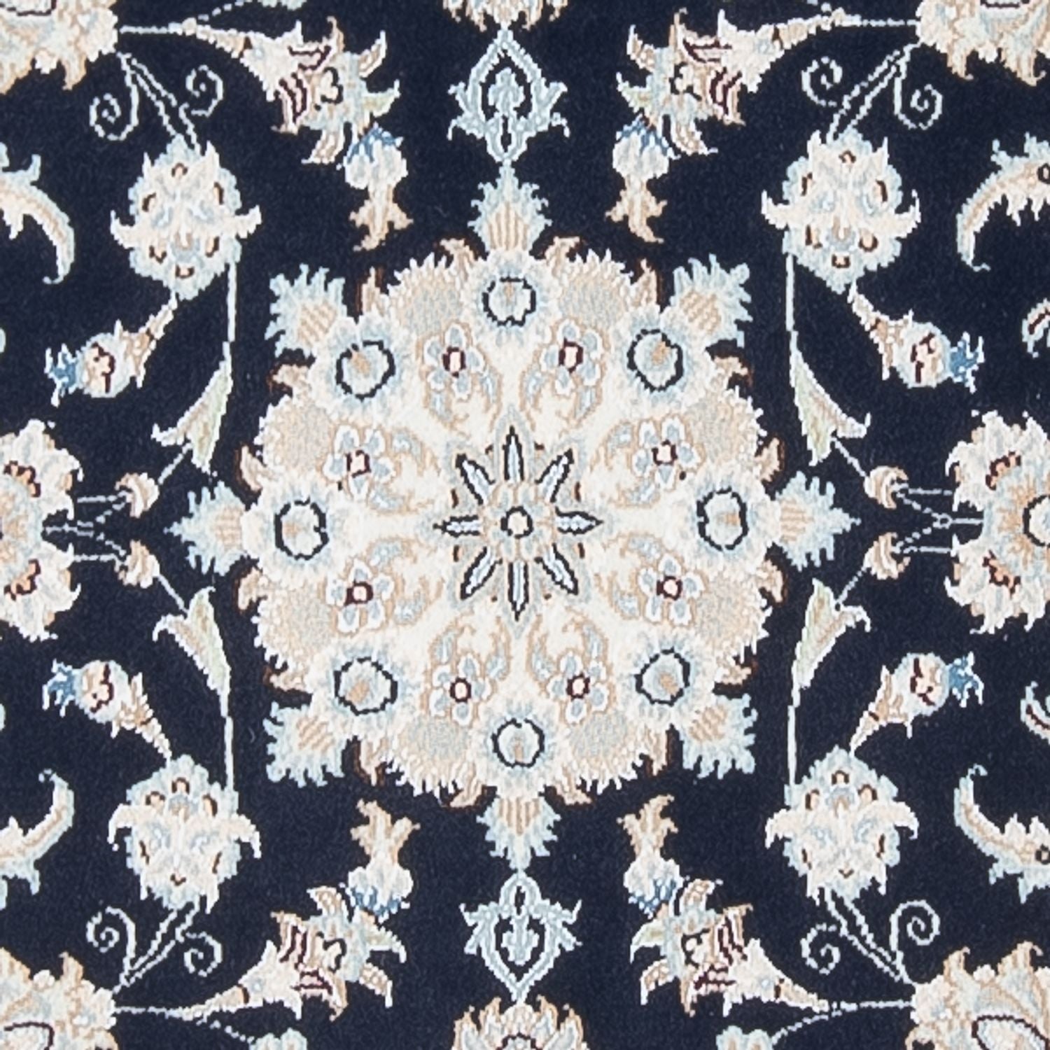 Läufer Perser - Nain - Premium - 301 x 83 cm - dunkelblau