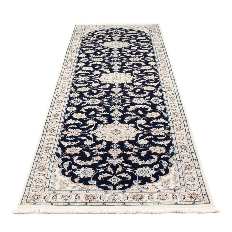Läufer Perser - Nain - Premium - 301 x 83 cm - dunkelblau
