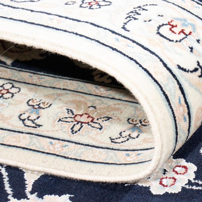 Läufer Perser - Nain - Premium - 290 x 81 cm - dunkelblau