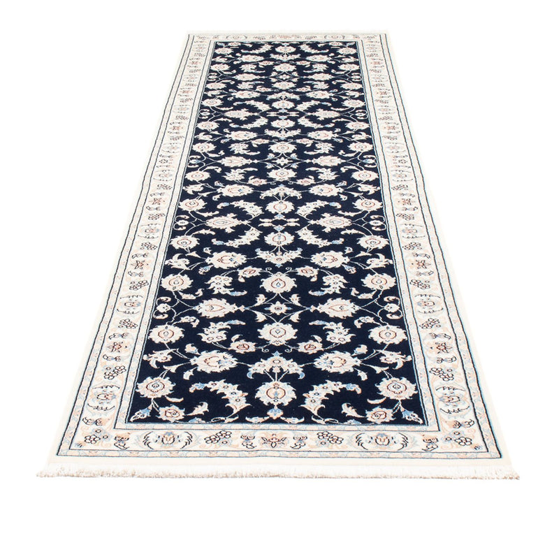 Läufer Perser - Nain - Premium - 290 x 81 cm - dunkelblau