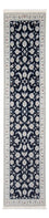 Läufer Perser - Nain - Premium - 302 x 80 cm - dunkelblau