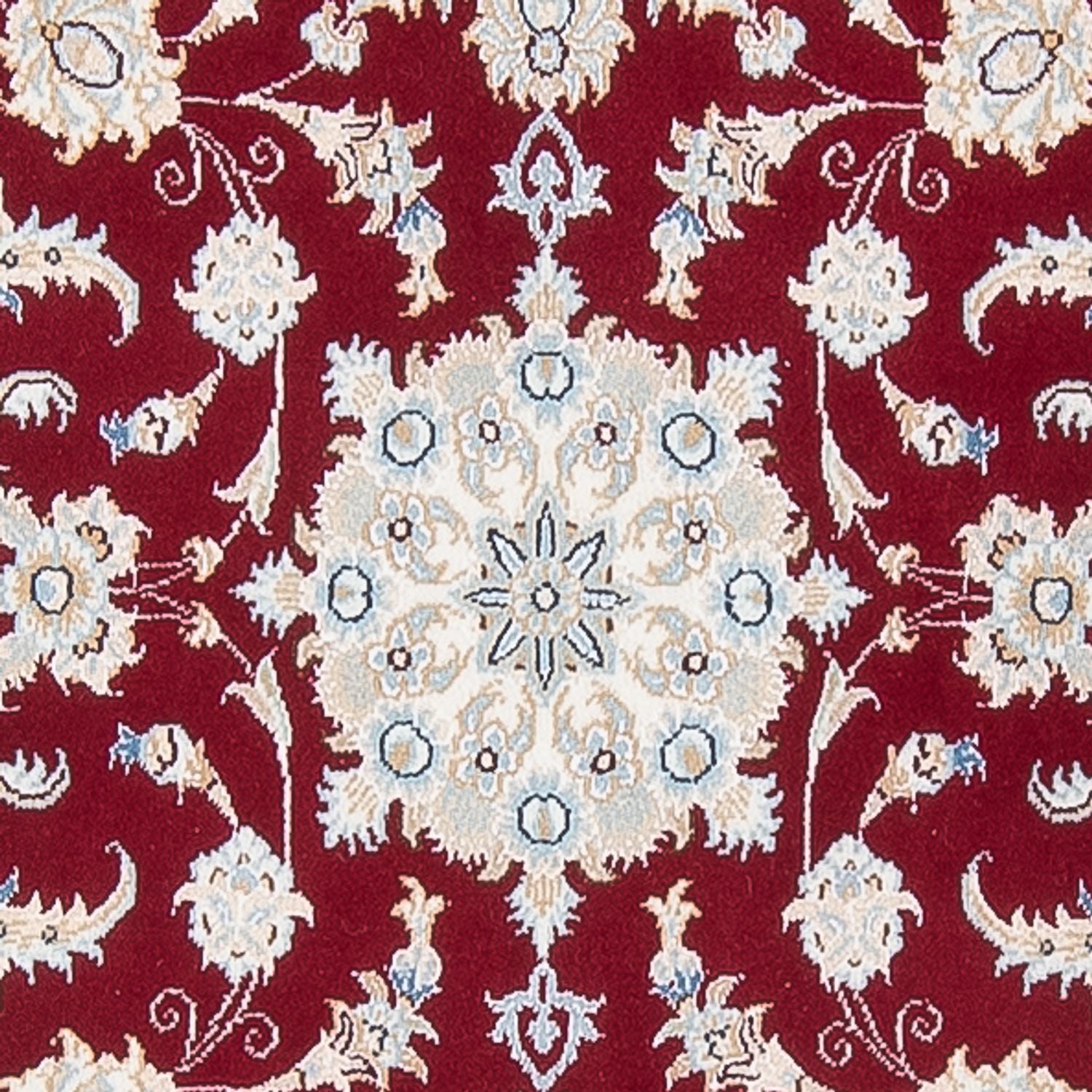 Läufer Perser - Nain - Premium - 302 x 82 cm - rot