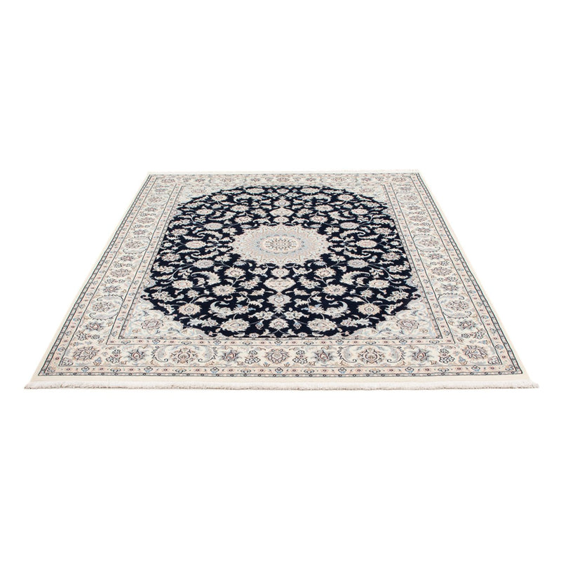 Perserteppich - Nain - Premium - 200 x 150 cm - dunkelblau