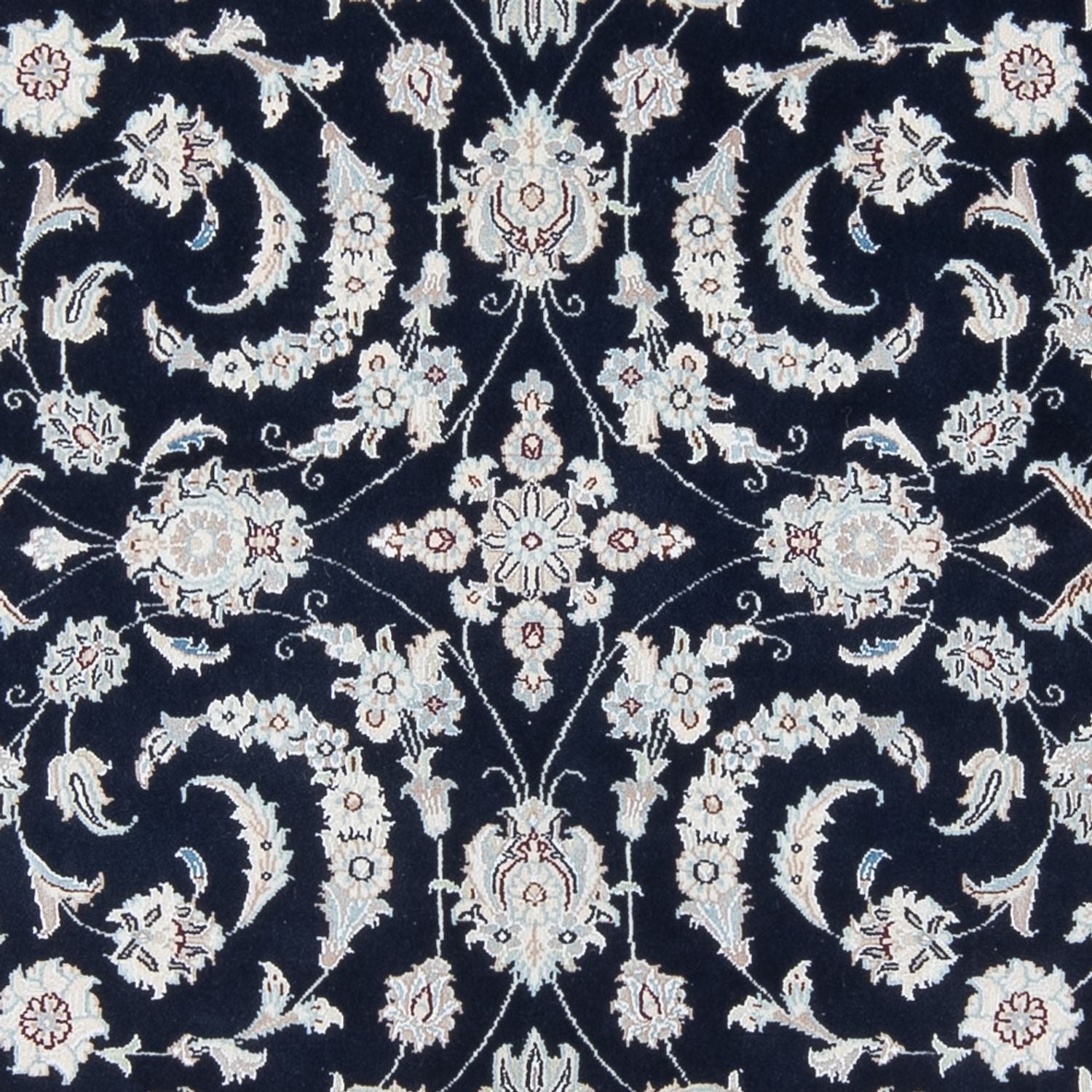 Perserteppich - Nain - Premium - 202 x 150 cm - dunkelblau