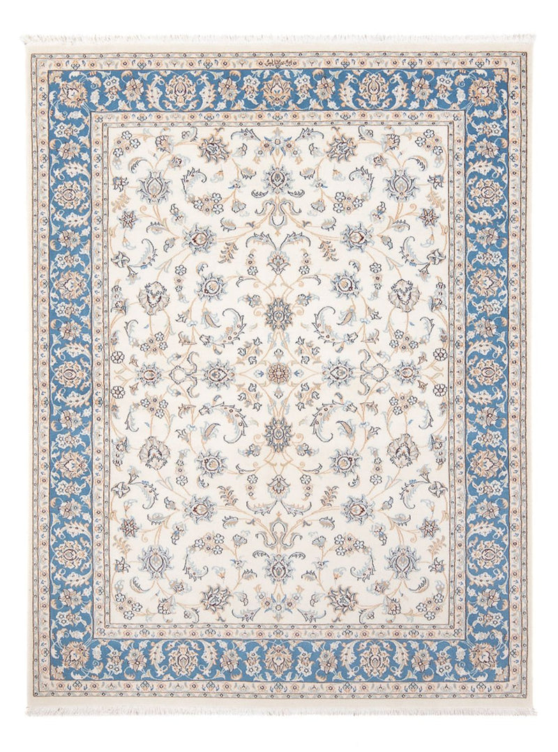 Perserteppich - Nain - Premium - 198 x 152 cm - creme