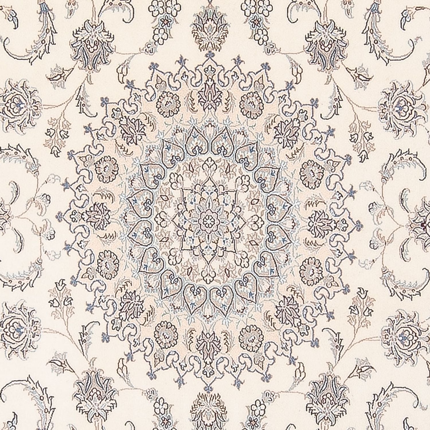 Perserteppich - Nain - Premium - 305 x 200 cm - creme