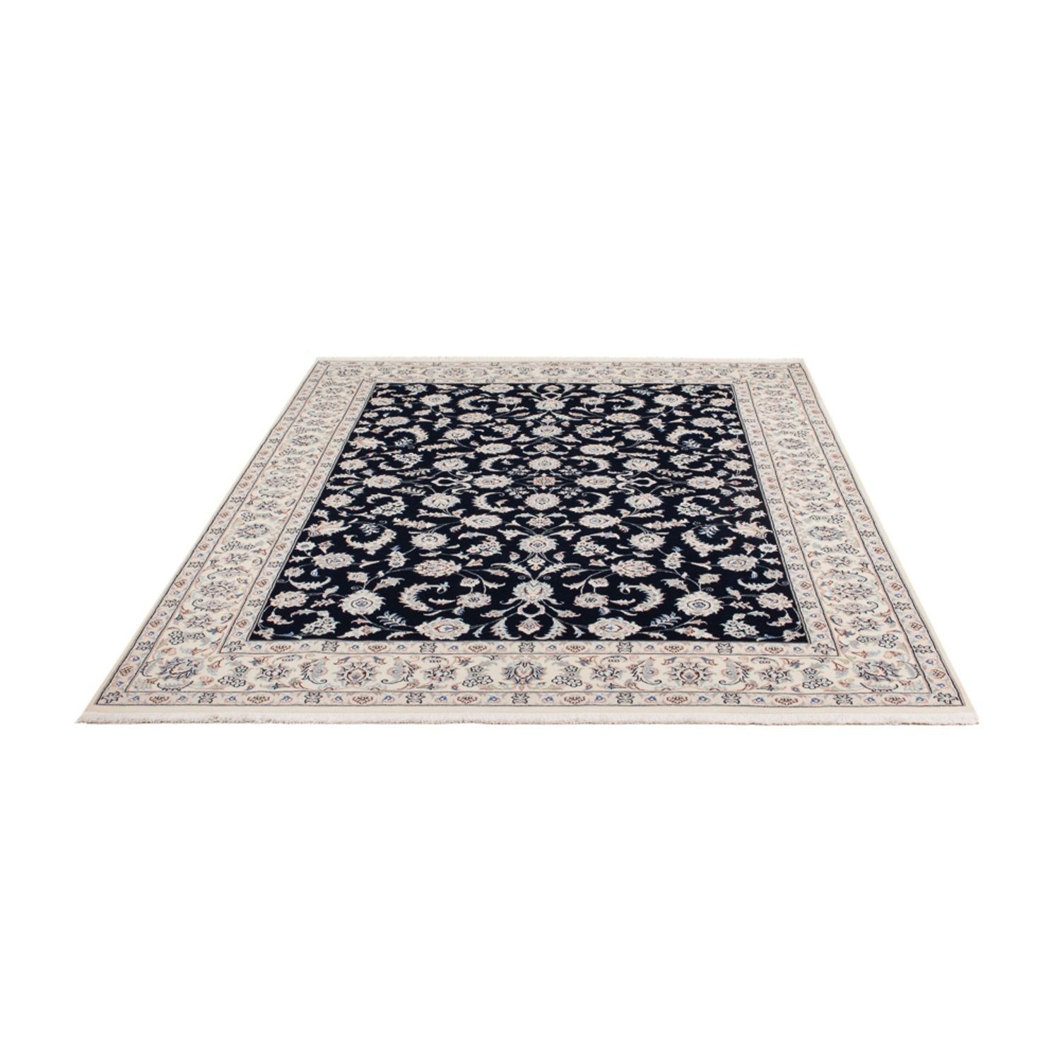 Perserteppich - Nain - 233 x 170 cm - dunkelblau