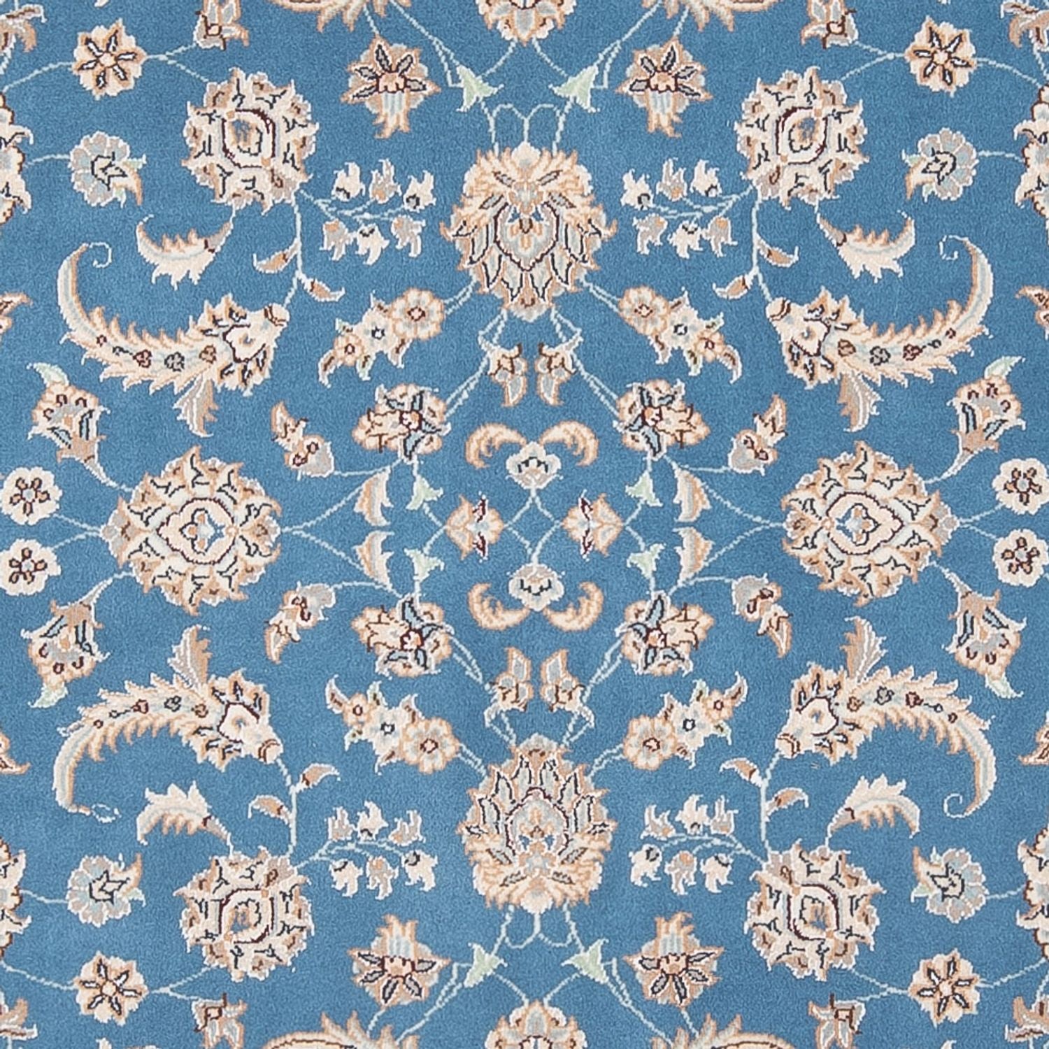 Perserteppich - Nain - Premium - 202 x 150 cm - blau