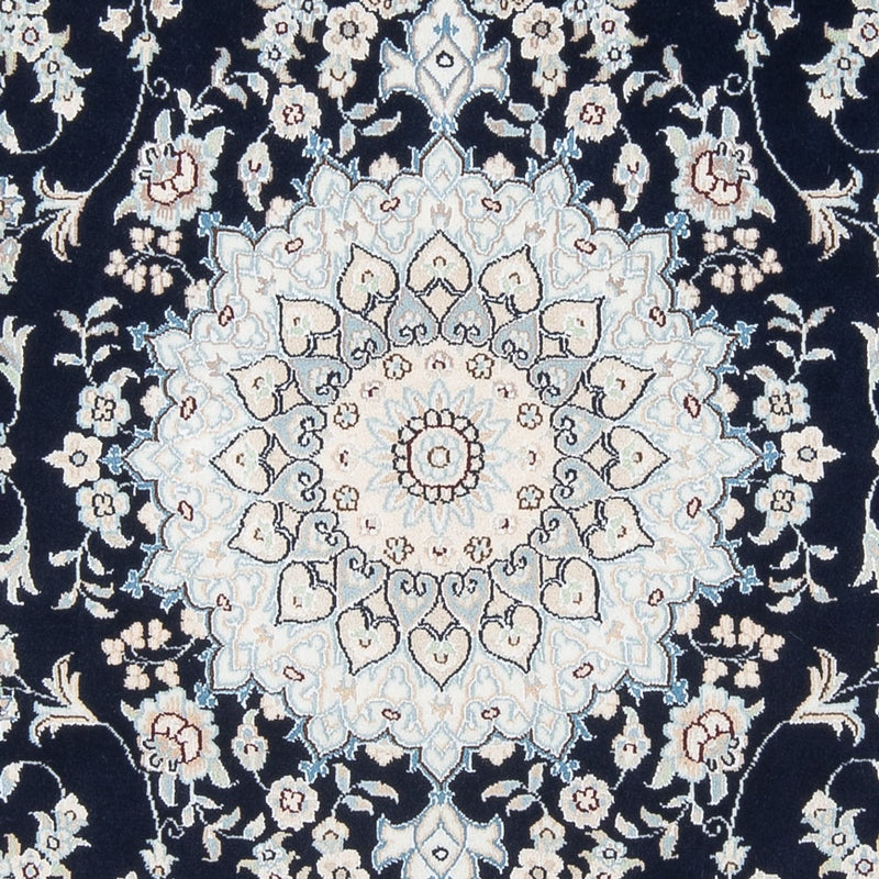 Perserteppich - Nain - Premium - 199 x 150 cm - dunkelblau