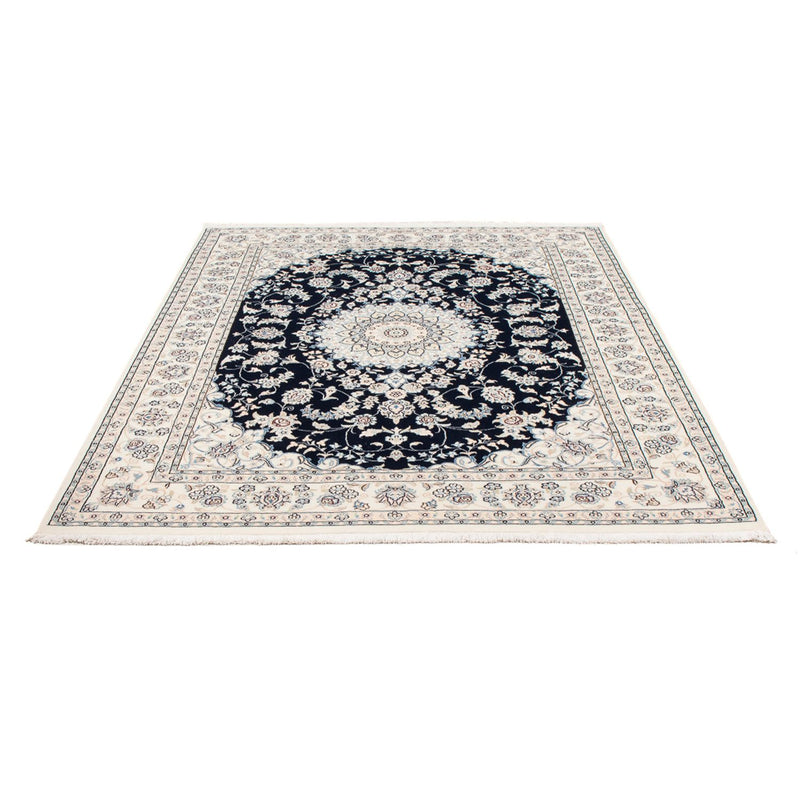 Perserteppich - Nain - Premium - 199 x 150 cm - dunkelblau