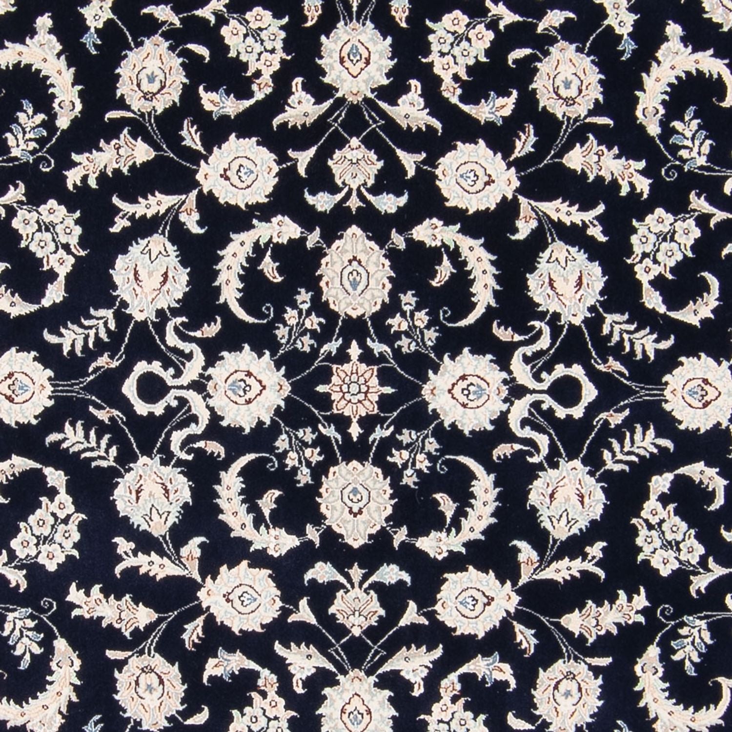 Perserteppich - Nain - 235 x 171 cm - dunkelblau