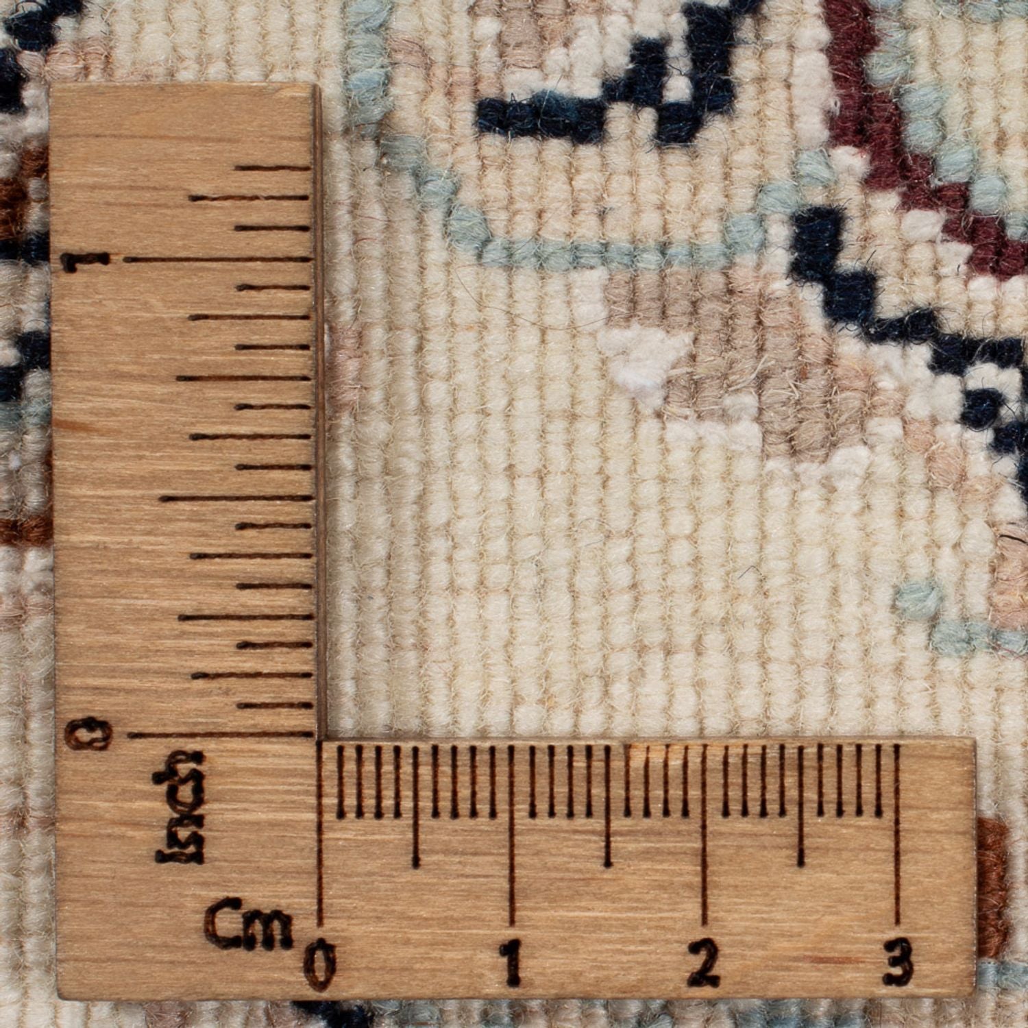 Perserteppich - Nain - 235 x 171 cm - dunkelblau