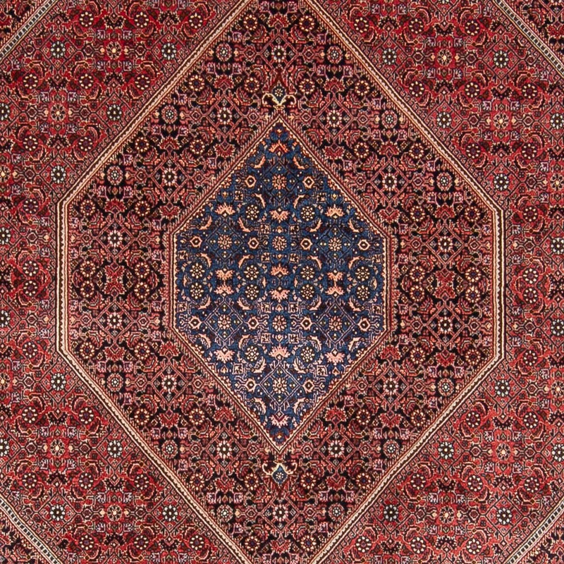 Perserteppich - Nain - 252 x 199 cm - bordeauxrot
