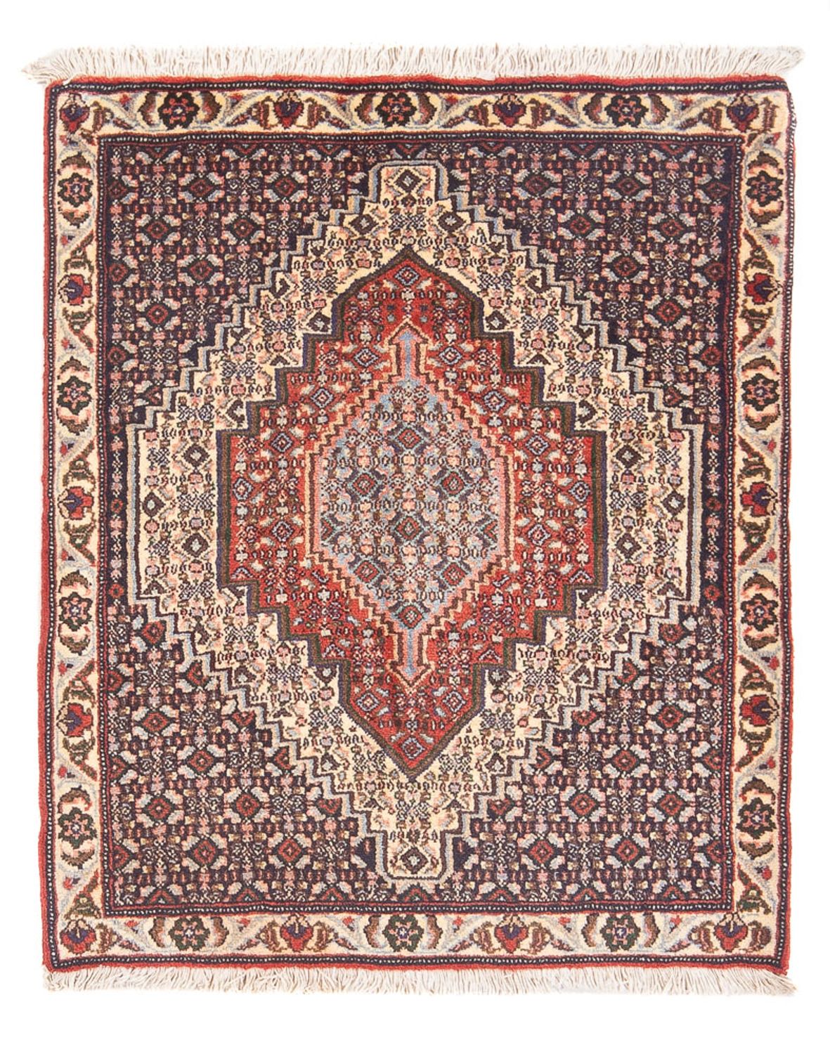 Perserteppich - Classic - 98 x 76 cm - dunkelblau