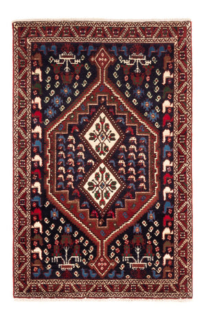 Perserteppich - Nomadic - 150 x 97 cm - dunkelblau