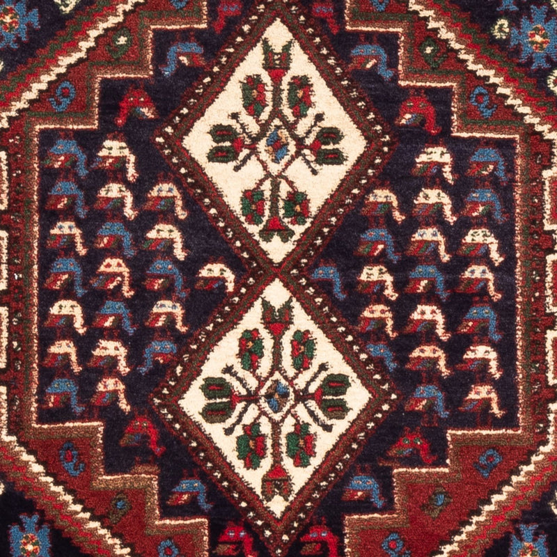 Perserteppich - Nomadic - 150 x 97 cm - dunkelblau