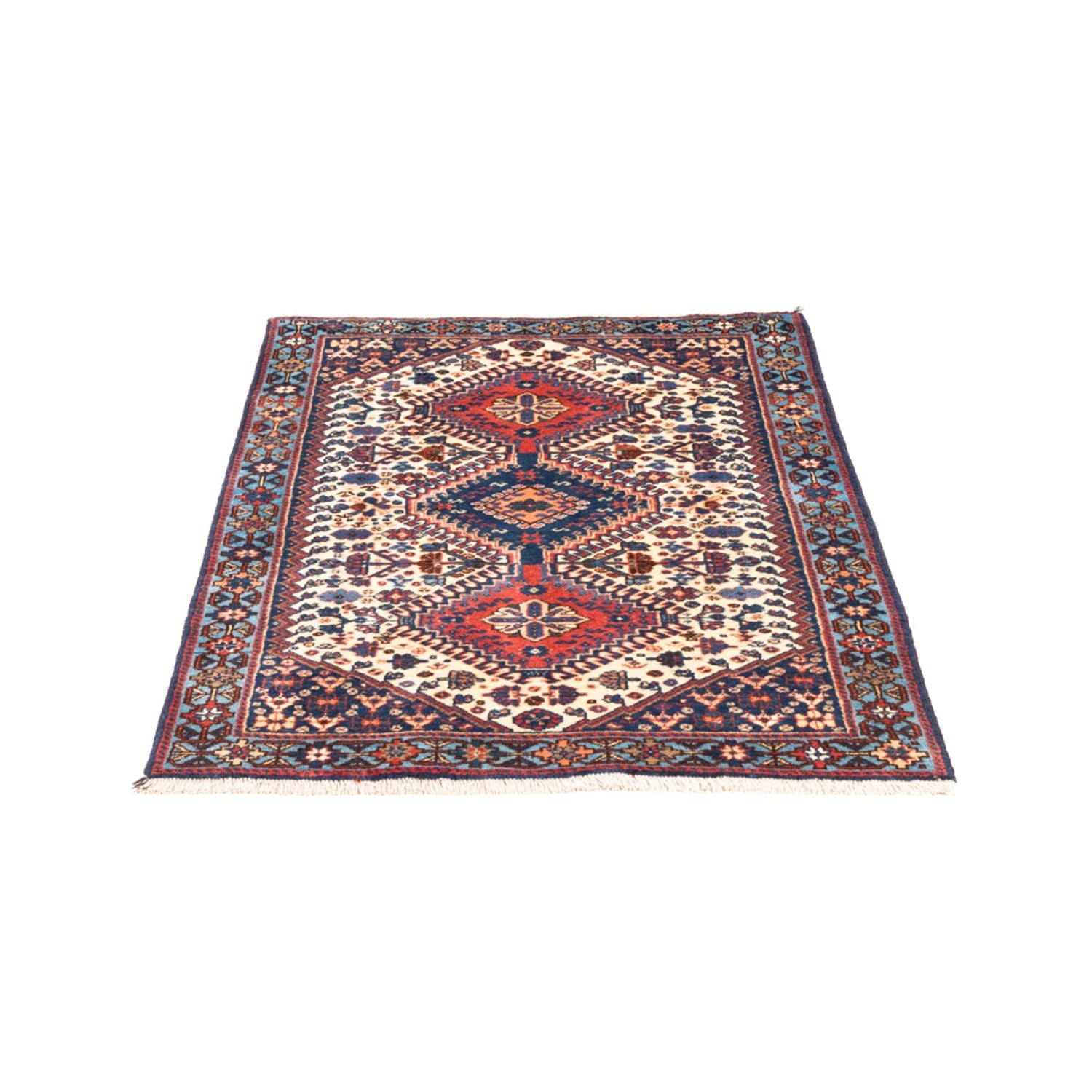 Perserteppich - Nomadic - 116 x 74 cm - creme