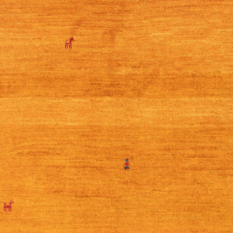 Gabbeh Teppich - Perser - 202 x 140 cm - orange