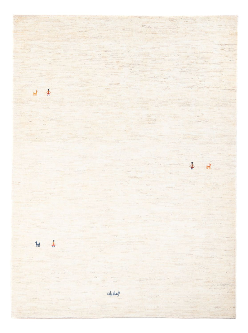 Gabbeh Teppich - Perser - 196 x 152 cm - beige