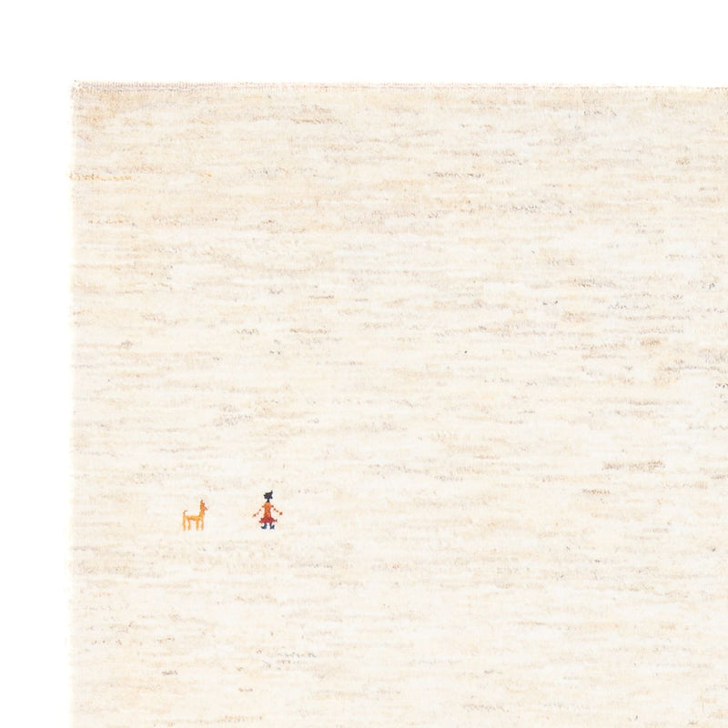 Gabbeh Teppich - Perser - 196 x 152 cm - beige