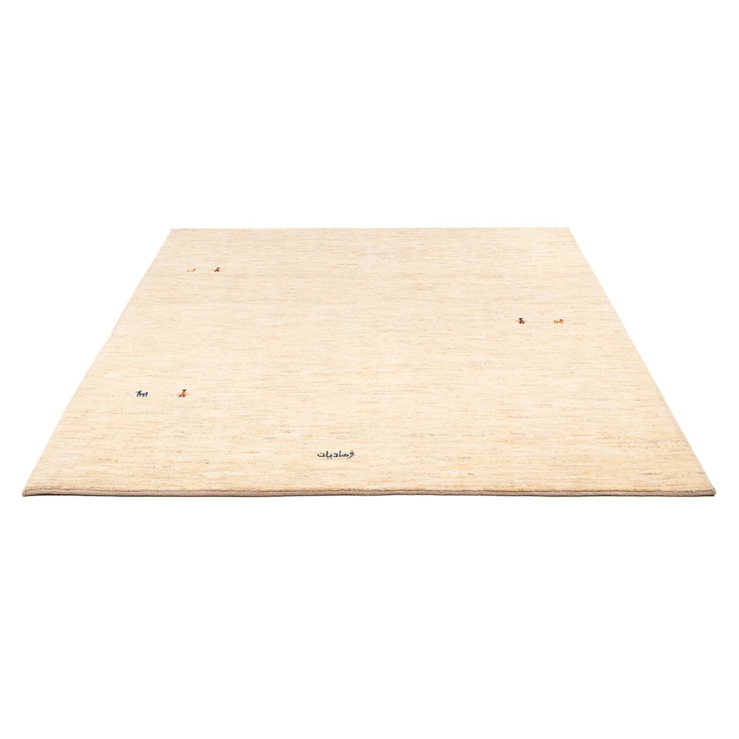 Gabbeh Teppich - Perser - 196 x 152 cm - beige