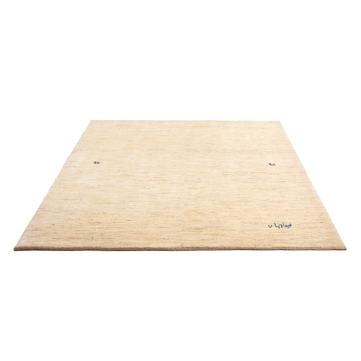 Gabbeh Teppich - Perser - 194 x 155 cm - beige
