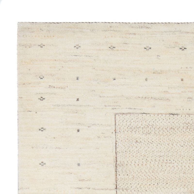 Gabbeh Teppich - Perser - 192 x 140 cm - silber