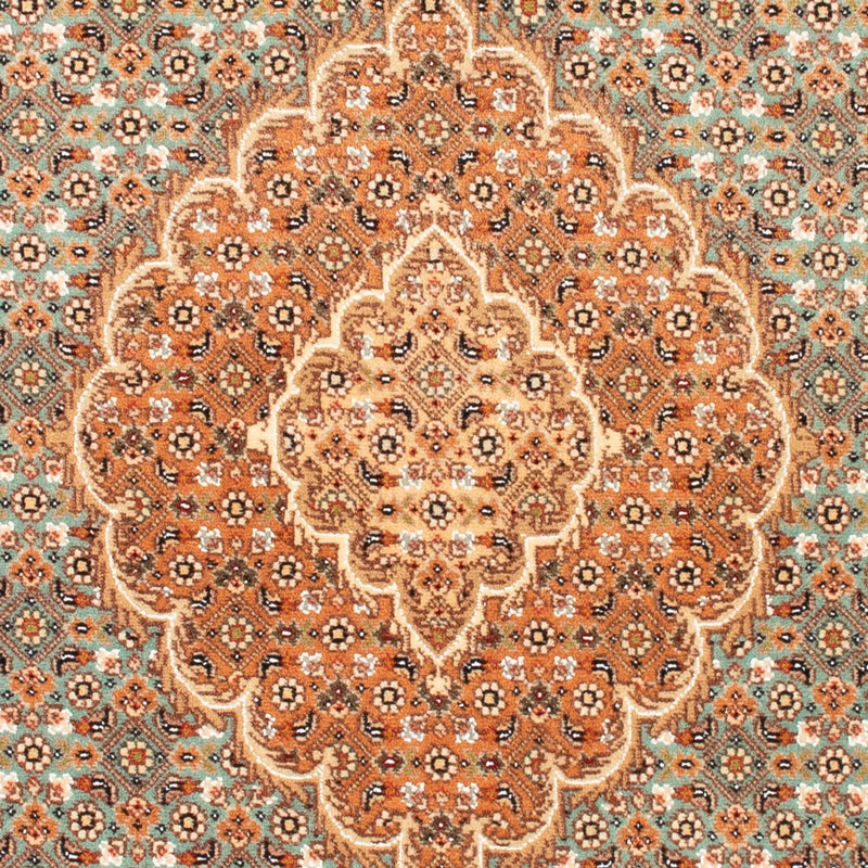Perserteppich - Täbriz - 118 x 82 cm - petrolblau