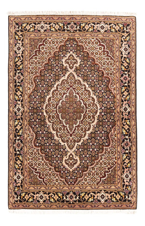Perserteppich - Täbriz - Royal - 144 x 101 cm - dunkelblau