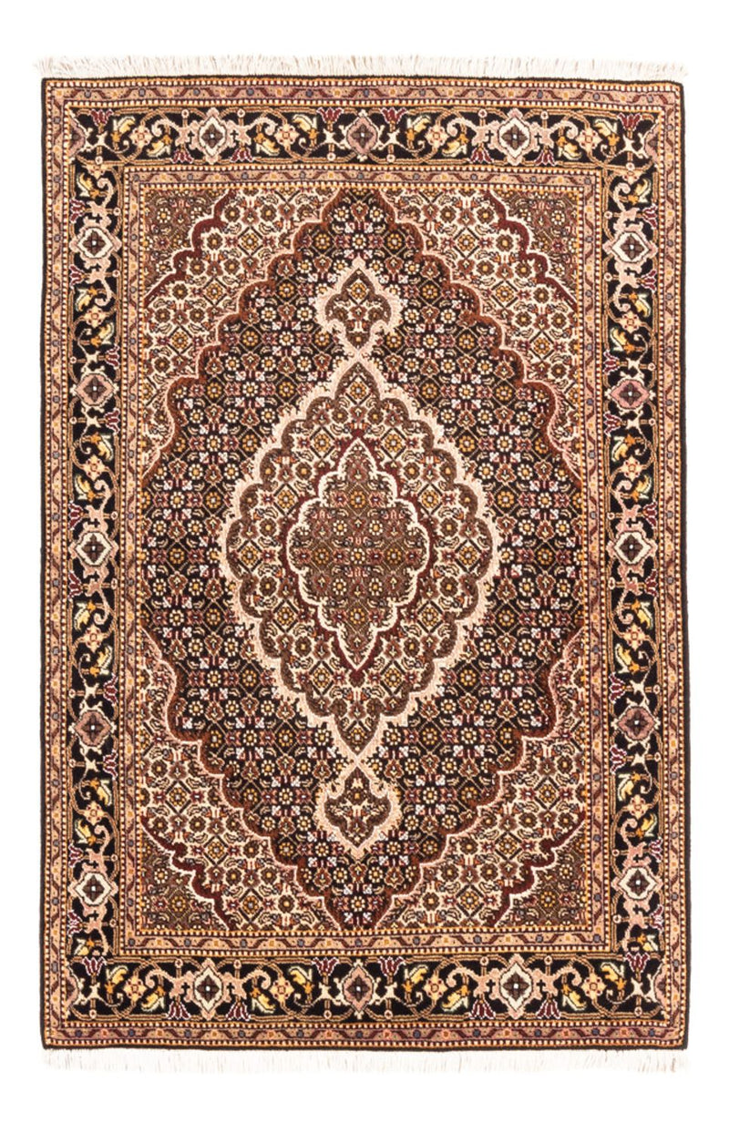 Perserteppich - Täbriz - Royal - 144 x 101 cm - dunkelblau