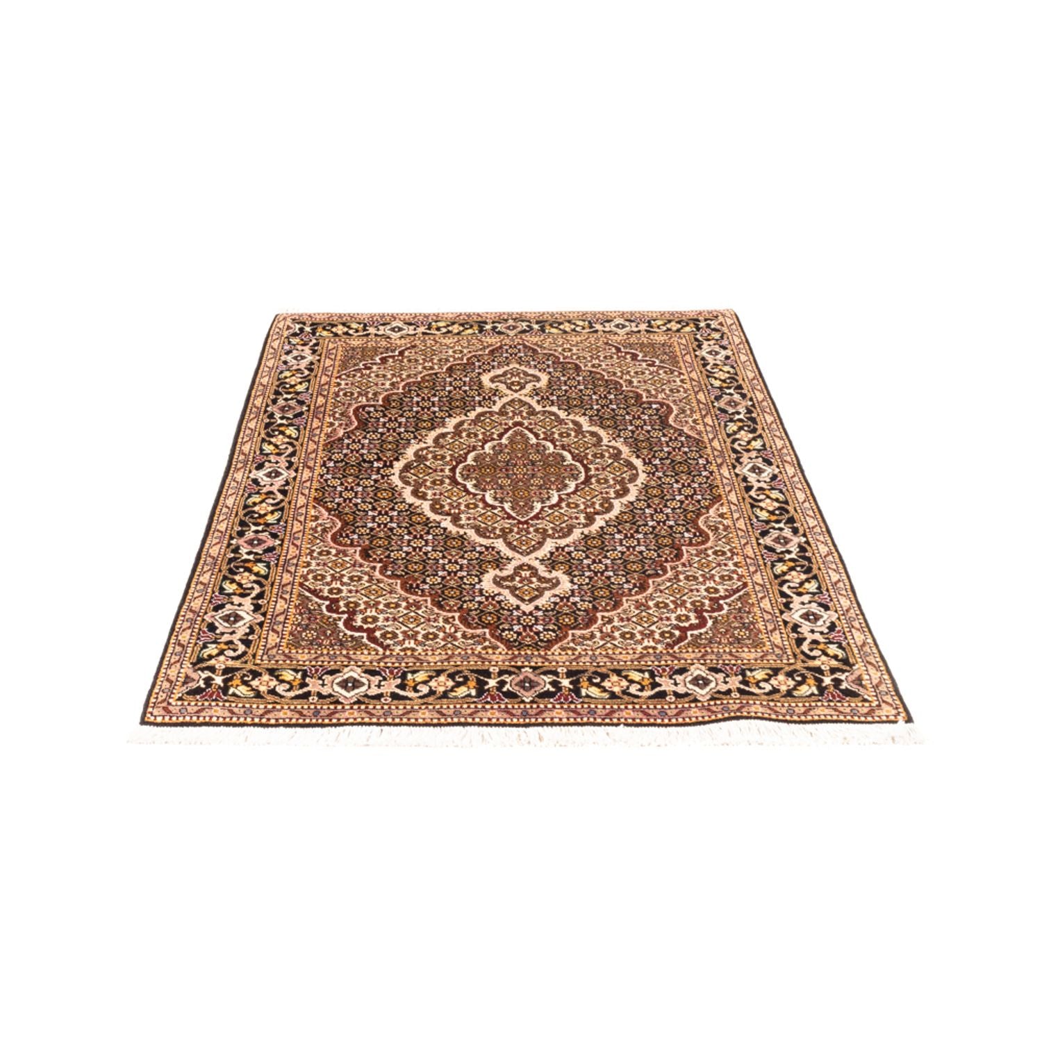 Perserteppich - Täbriz - Royal - 144 x 101 cm - dunkelblau
