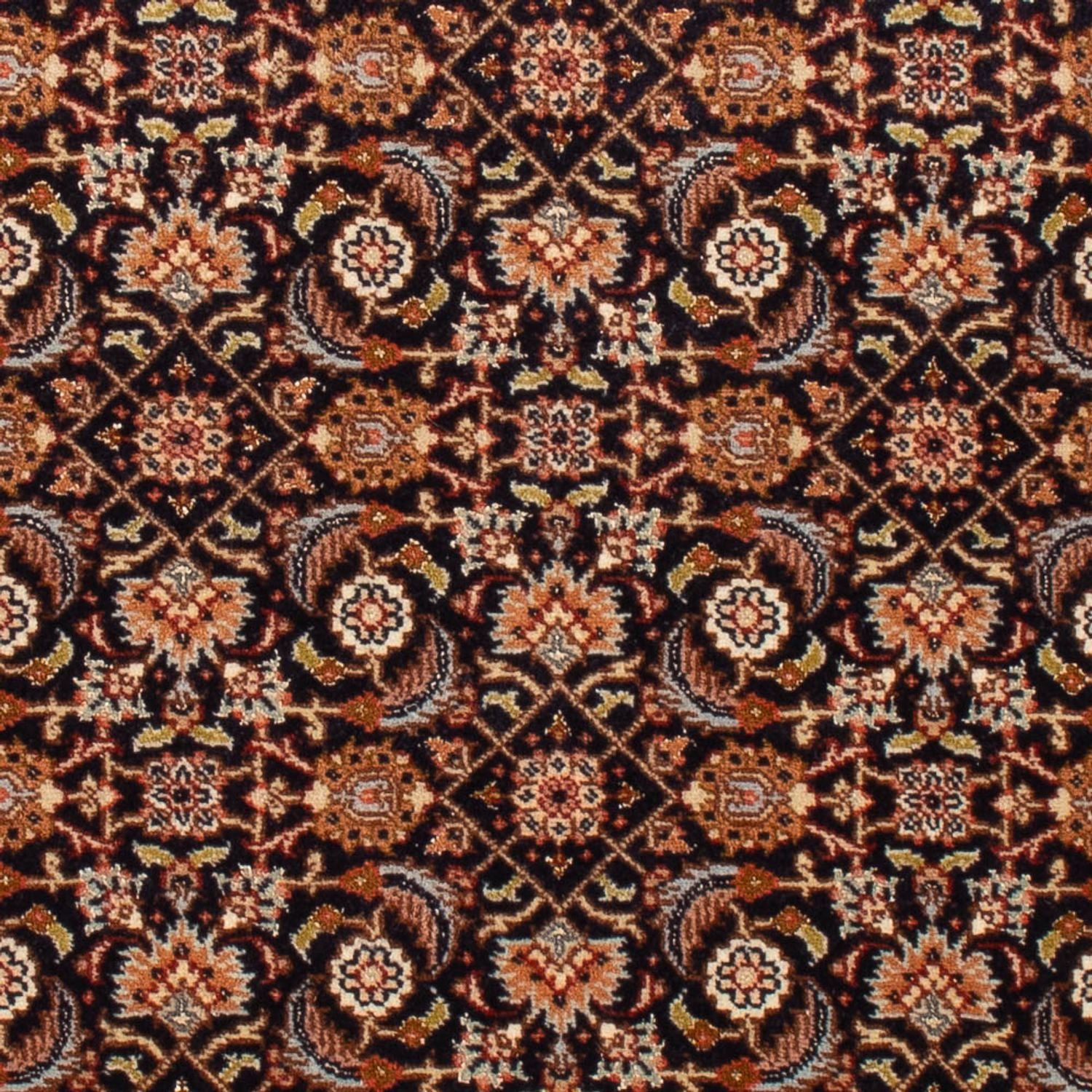 Perserteppich - Täbriz - Royal - 117 x 83 cm - dunkelblau