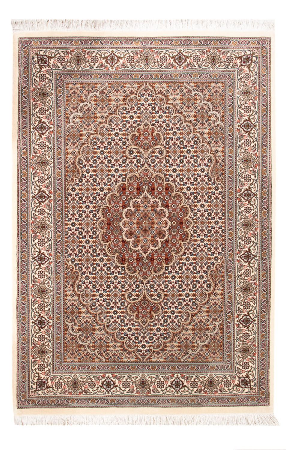 Perserteppich - Täbriz - Royal - 124 x 81 cm - beige
