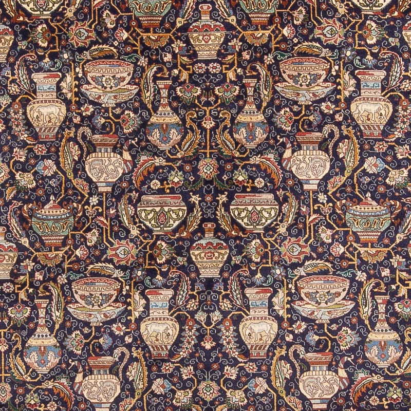 Perserteppich - Täbriz - 387 x 300 cm - dunkelblau