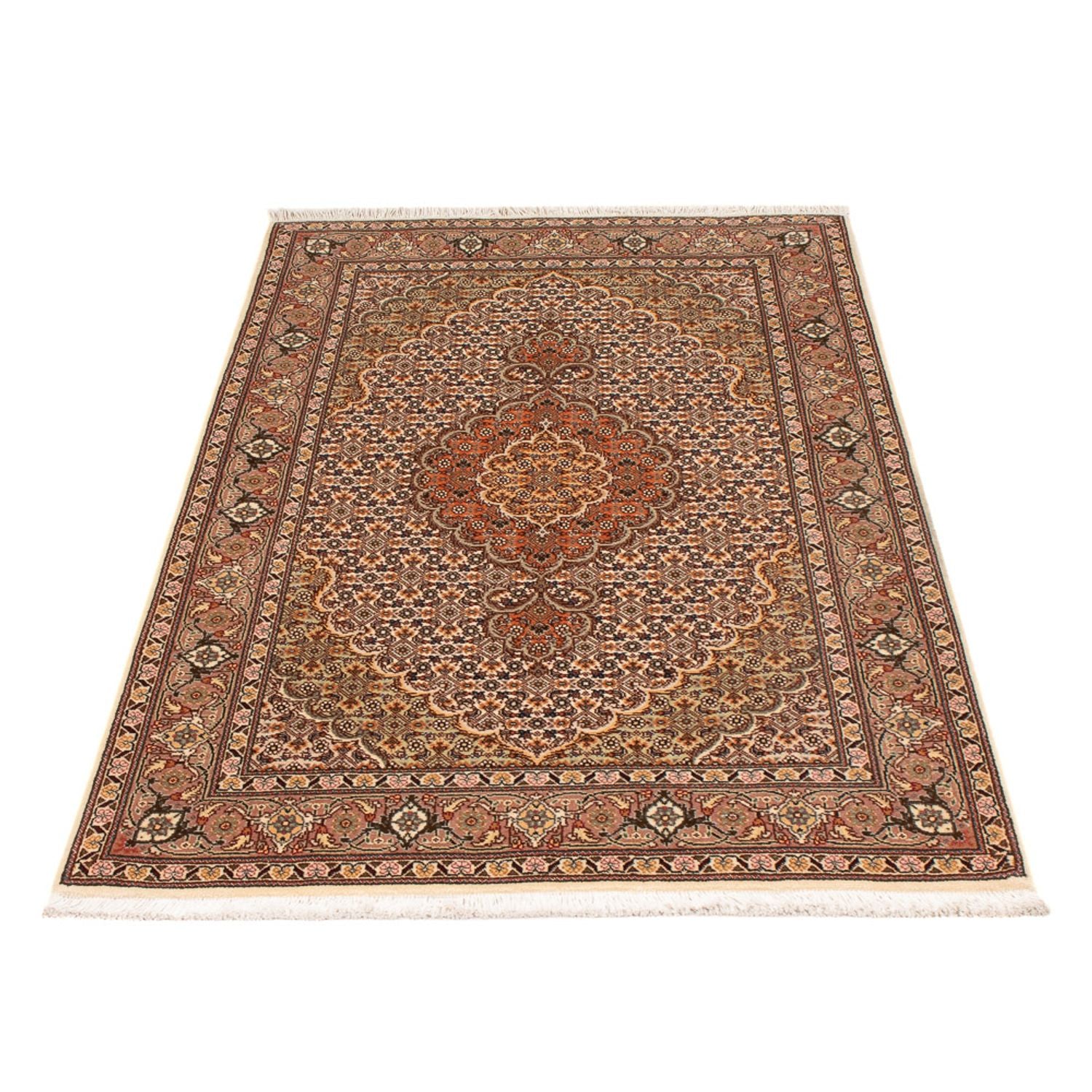 Perserteppich - Täbriz - Royal - 132 x 80 cm - creme