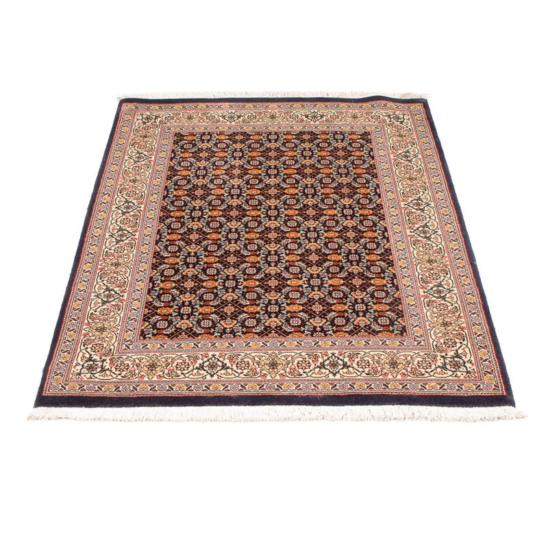 Perserteppich - Täbriz - Royal - 116 x 83 cm - dunkelblau