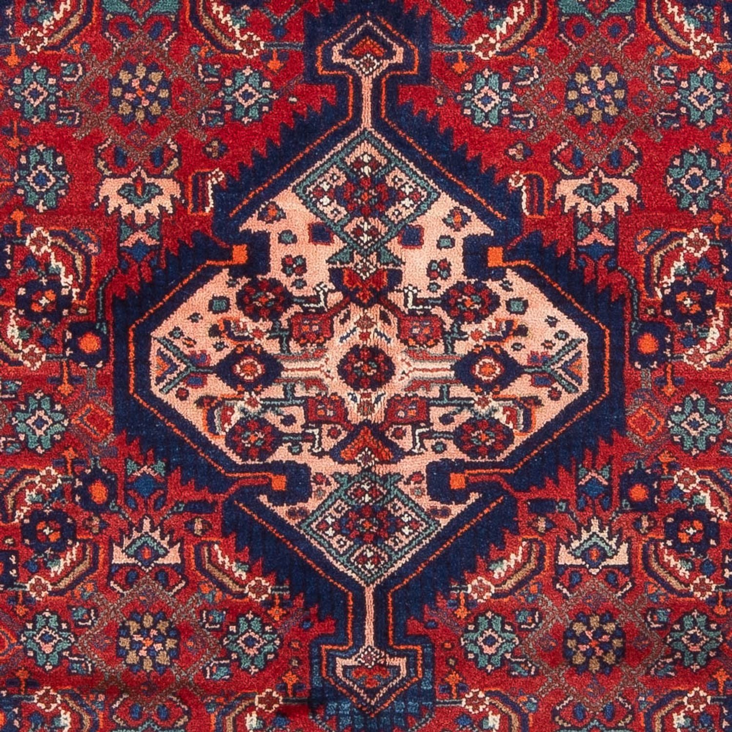Perserteppich - Nomadic - 220 x 137 cm - rot