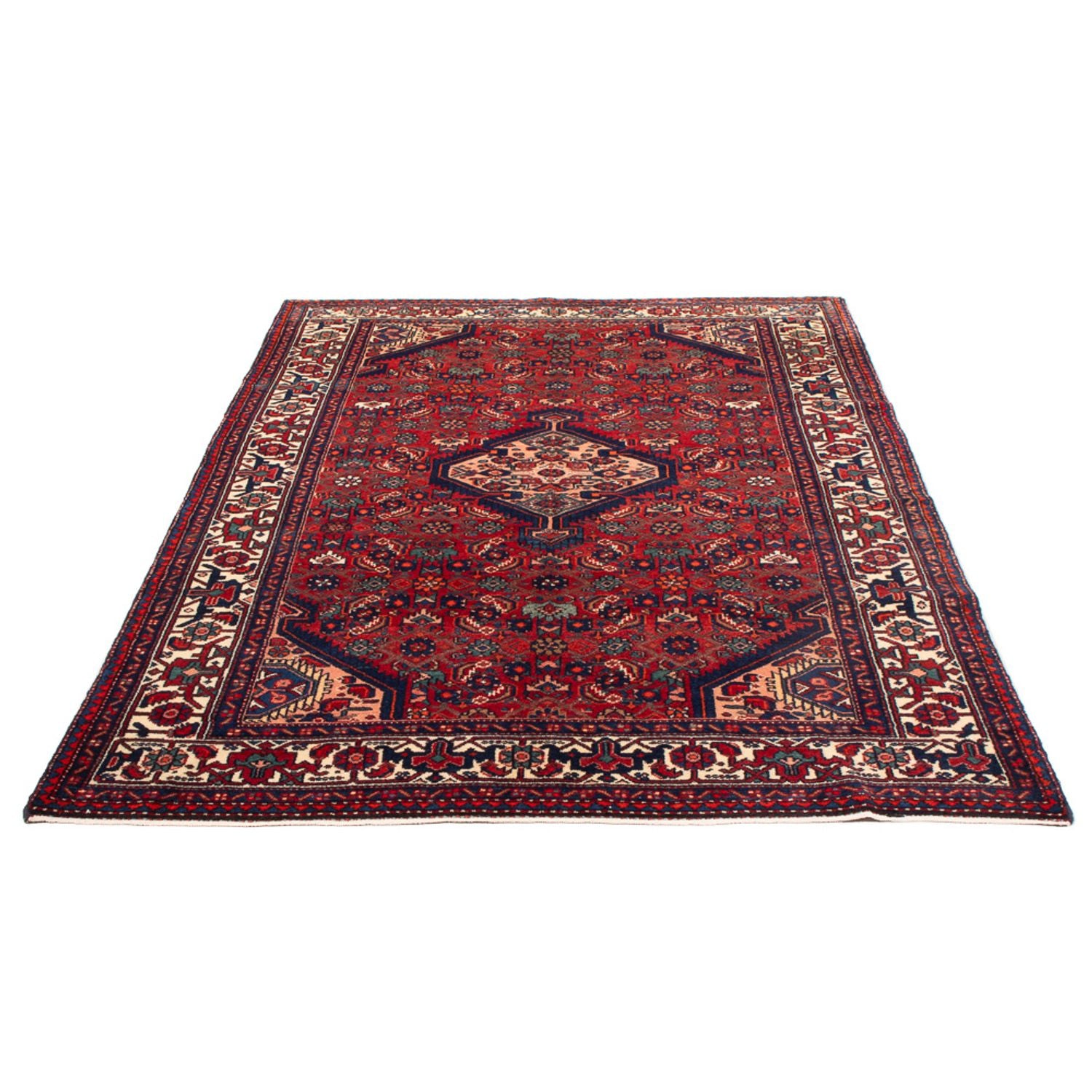 Perserteppich - Nomadic - 220 x 137 cm - rot