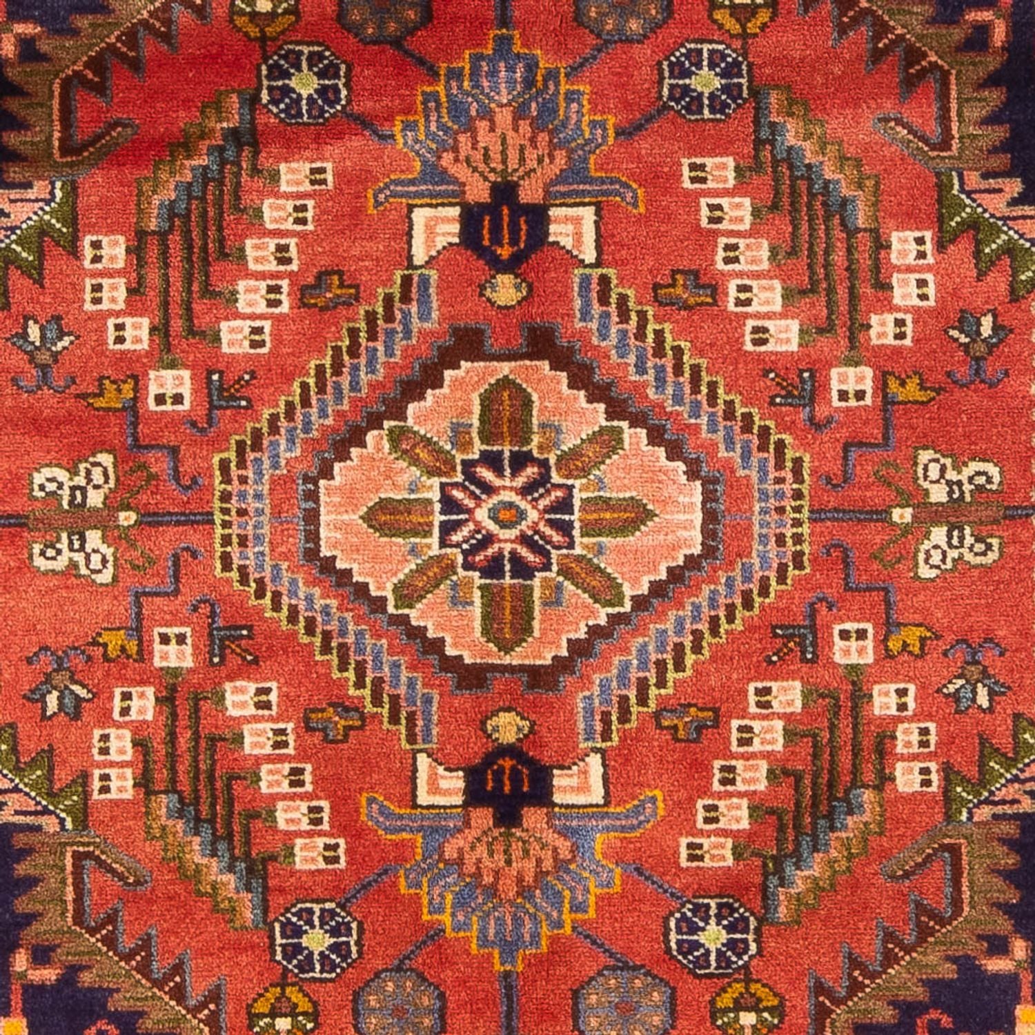 Perserteppich - Nomadic - 222 x 140 cm - rot