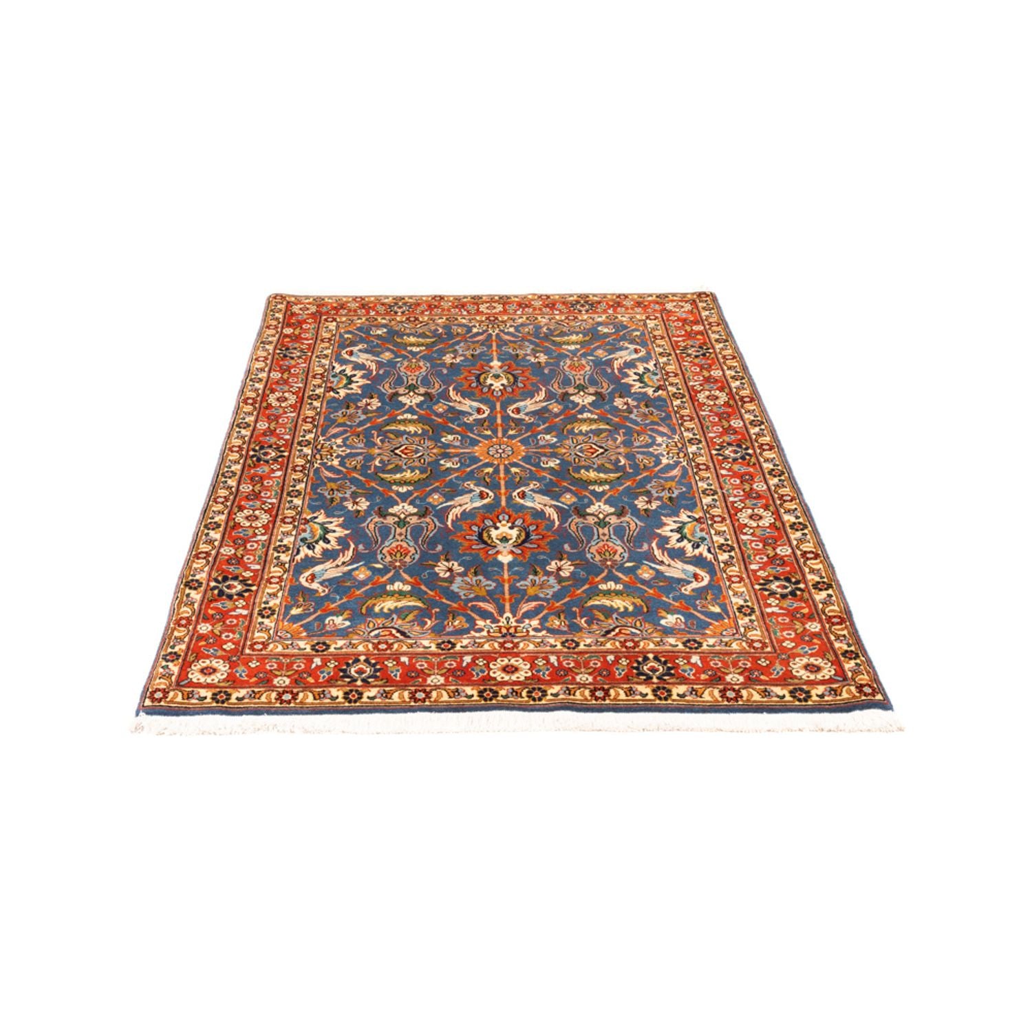 Perserteppich - Nomadic - 162 x 107 cm - blau
