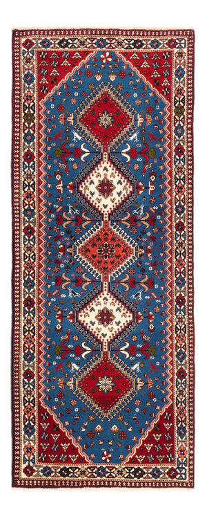 Läufer Perser - Nomadic - 197 x 82 cm - hellblau