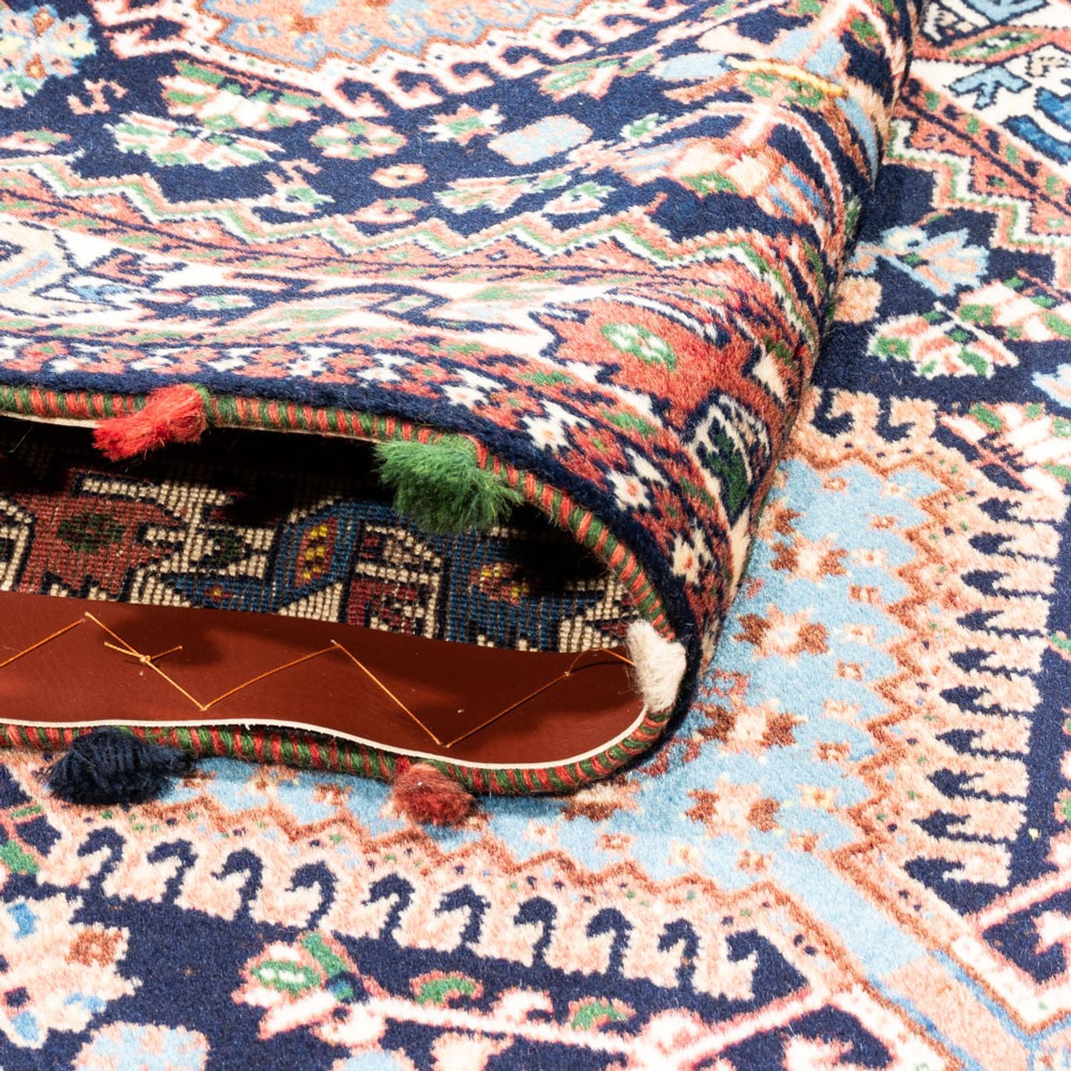 Läufer Perser - Nomadic - 200 x 83 cm - dunkelblau