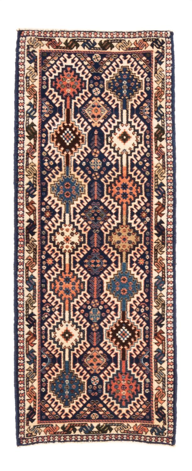 Läufer Perser - Nomadic - 140 x 50 cm - dunkelblau