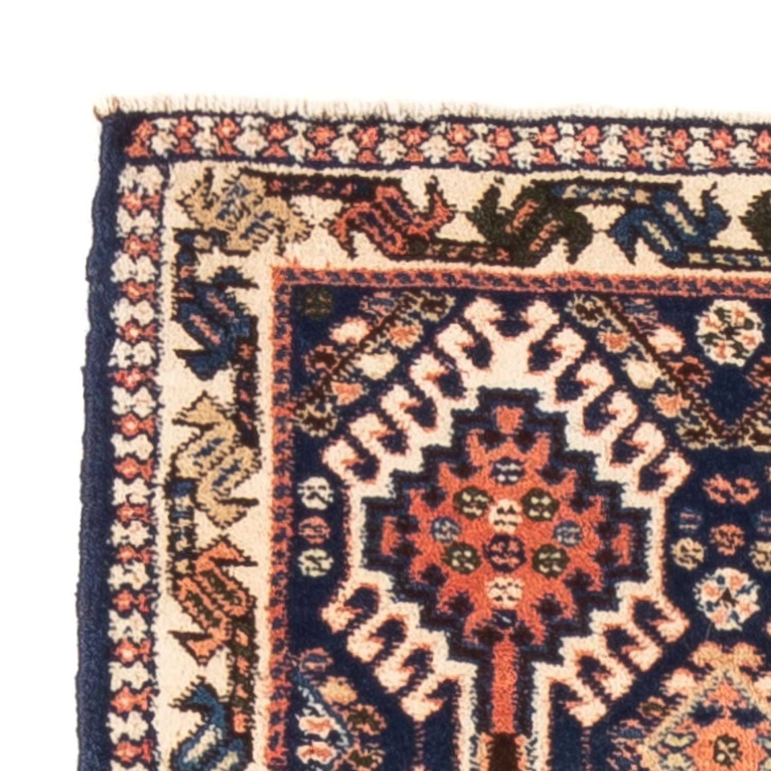 Läufer Perser - Nomadic - 140 x 50 cm - dunkelblau