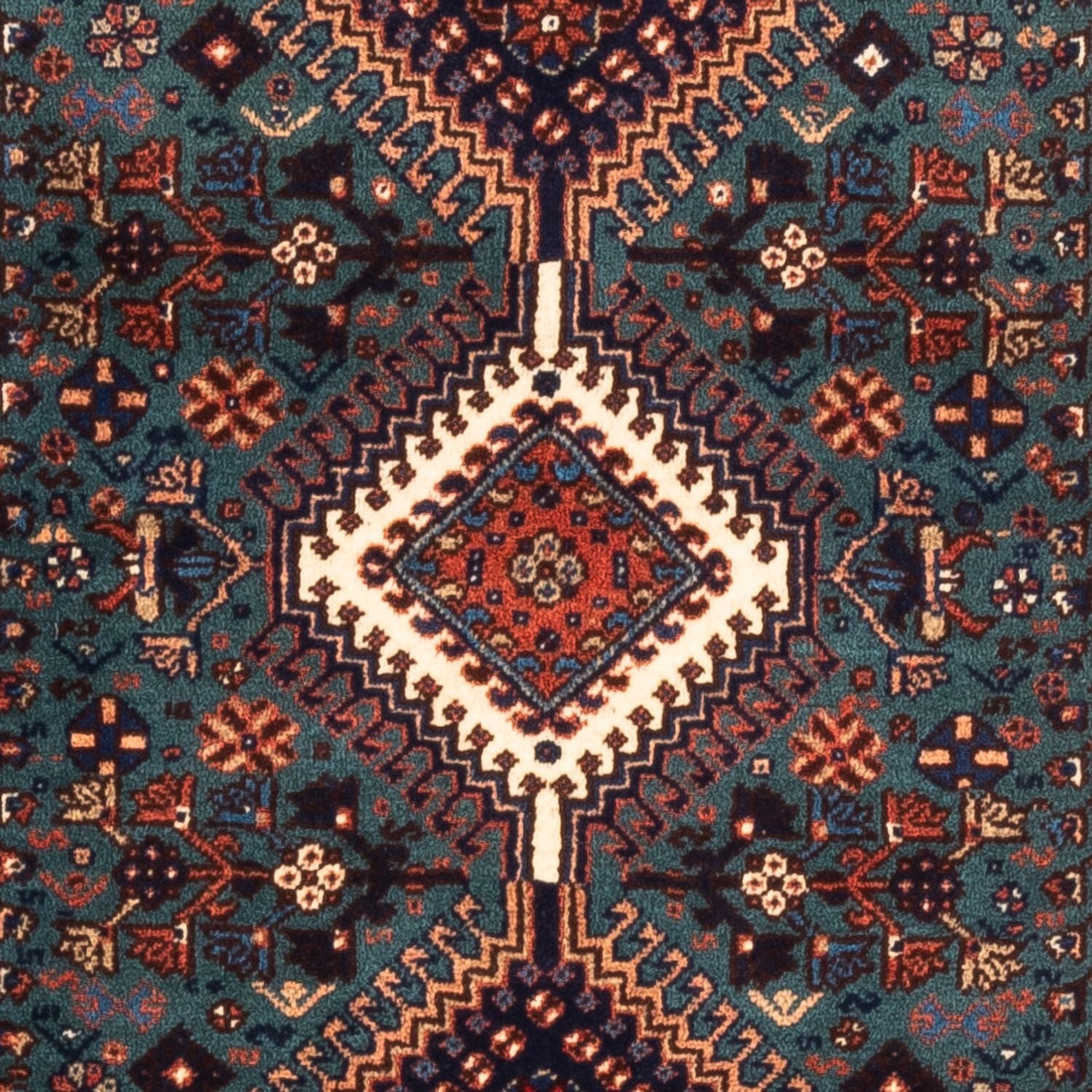 Läufer Perser - Nomadic - 196 x 80 cm - blau