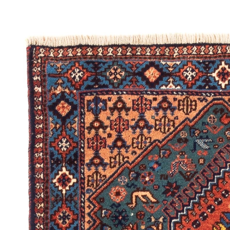 Läufer Perser - Nomadic - 196 x 80 cm - blau