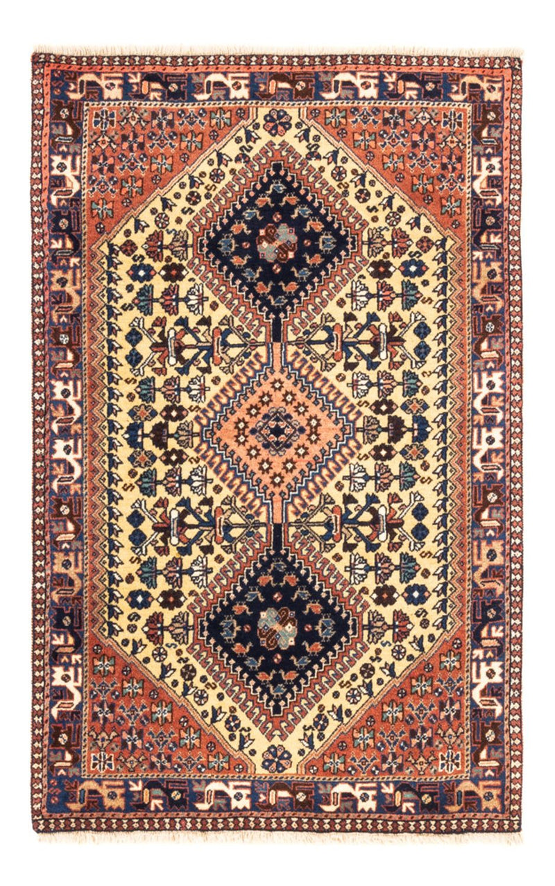 Perserteppich - Nomadic - 140 x 74 cm - creme