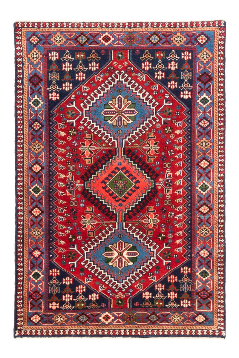 Perserteppich - Nomadic - 115 x 82 cm - rot