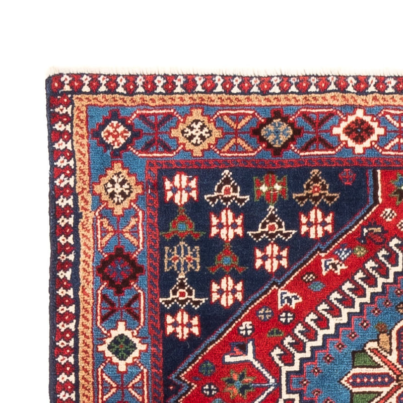Perserteppich - Nomadic - 115 x 82 cm - rot
